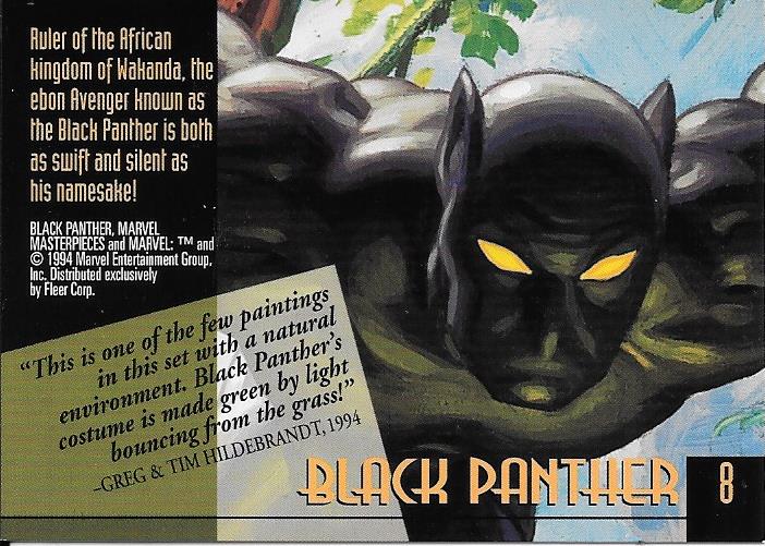 Marvel Masterpiece 1994 Black Panther #8