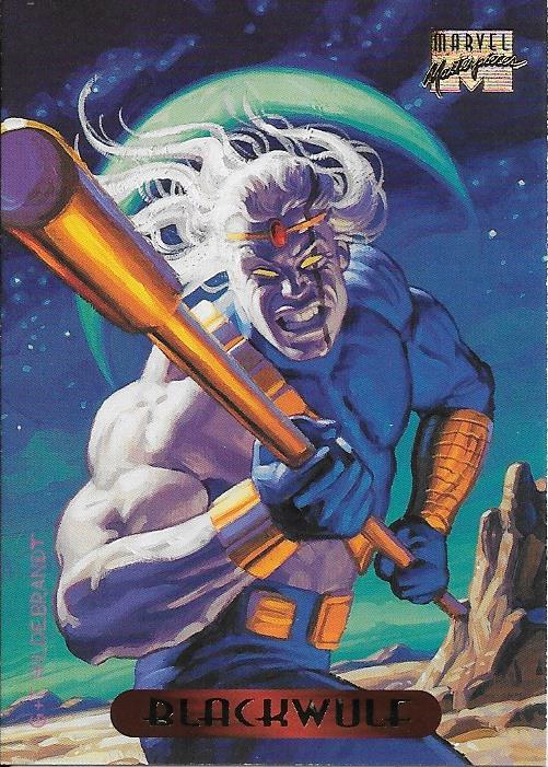 Marvel Masterpiece 1994 Blackwulf #11