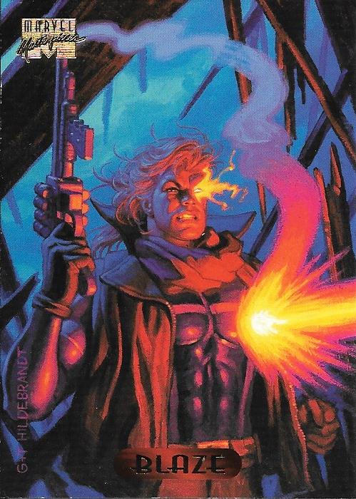 Marvel Masterpiece 1994 Blaze #13