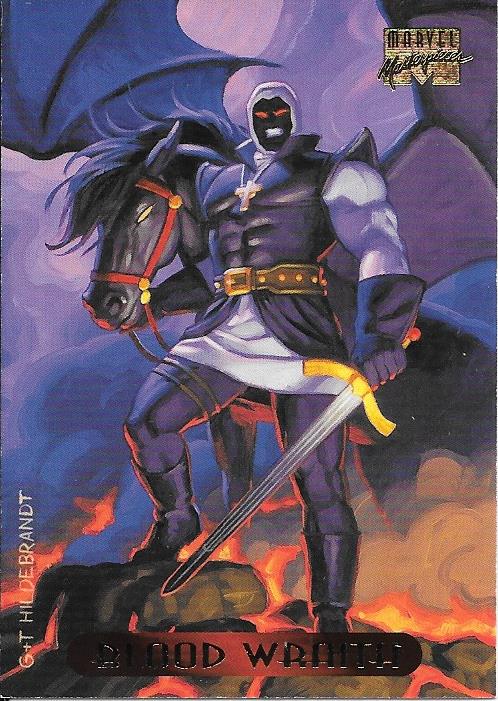Marvel Masterpiece 1994 Blood Wraith #14