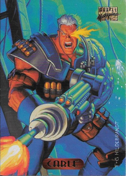 Marvel Masterpiece 1994 Cable #17