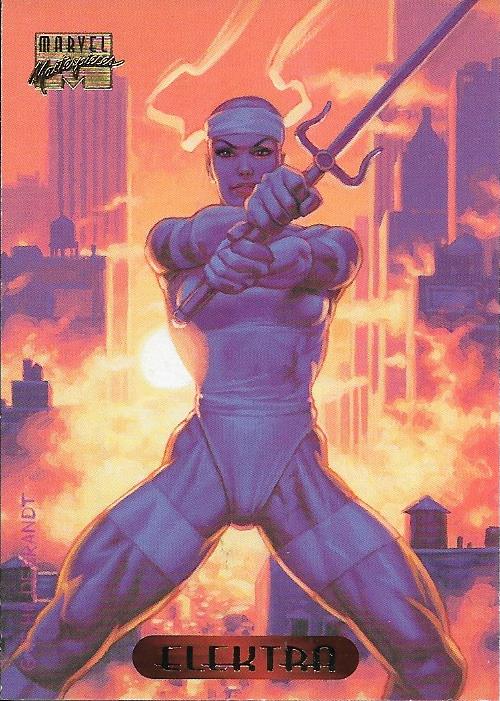 Marvel Masterpiece 1994 Elektra #34