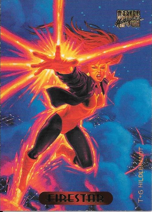 Marvel Masterpiece 1994 Firestar #38 F