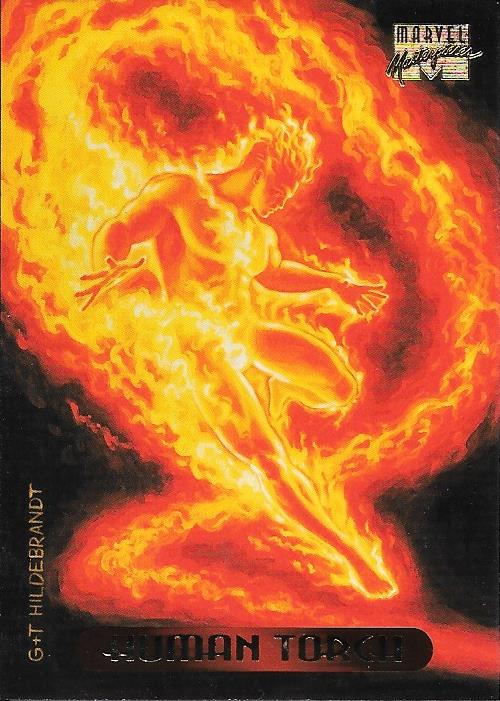 Marvel Masterpiece 1994 Human Torch #52