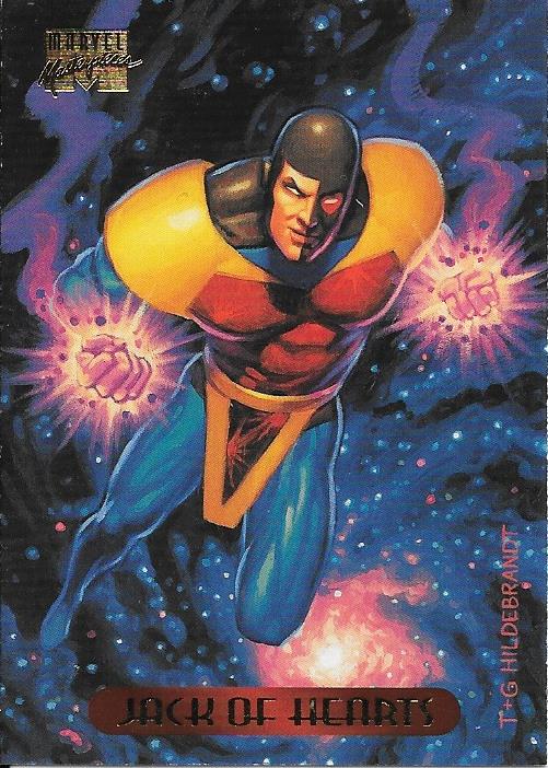 Marvel Masterpiece 1994 Jack of Hearts #57