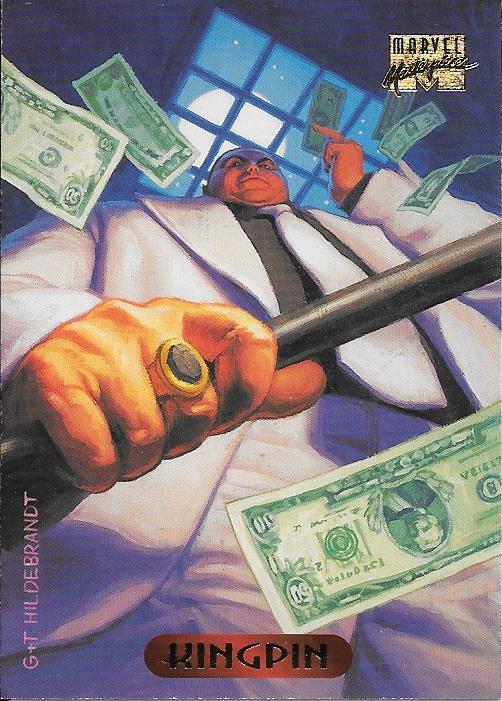 Marvel Masterpiece 1994 Kingpin #62