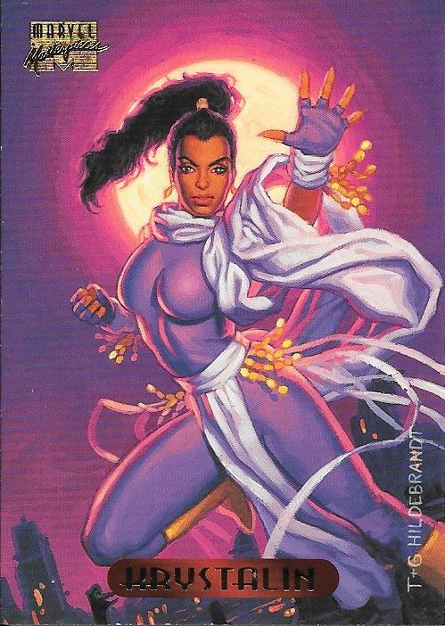 Marvel Masterpiece 1994 Krystalin #64