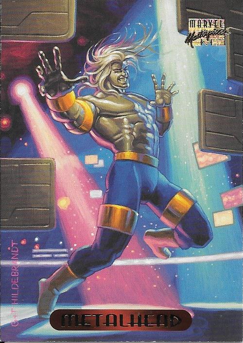 Marvel Masterpiece 1994 Metal Head #75