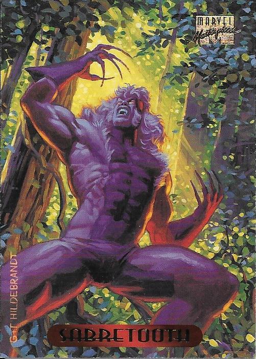 Marvel Masterpiece 1994 Sabretooth #102
