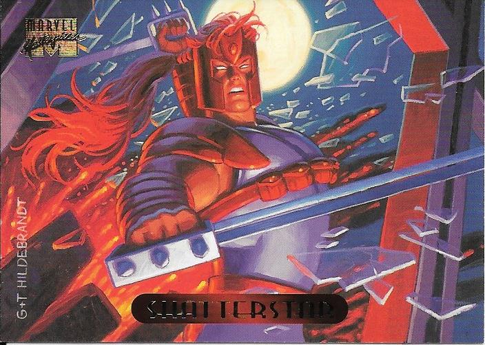 Marvel Masterpiece 1994 Shatterstar #107 F