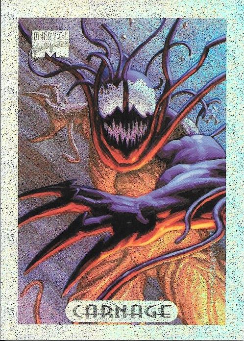 Marvel Masterpiece 1994 Silver Foil Carnage #2