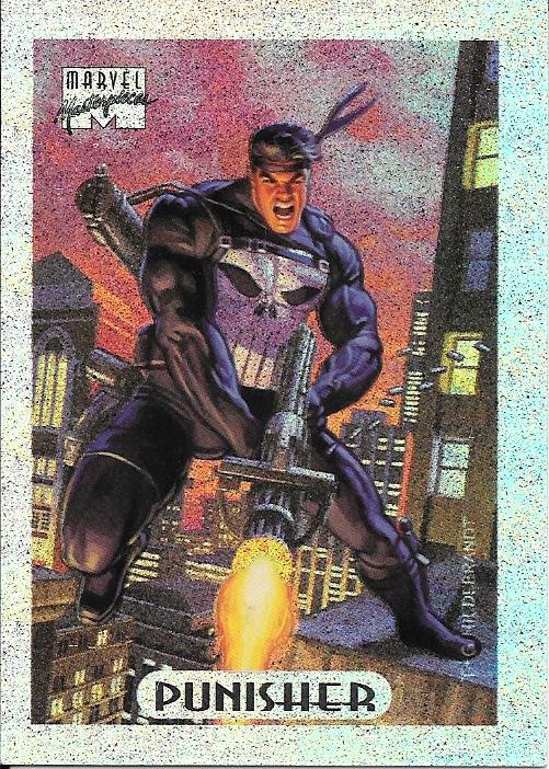 Marvel Masterpiece 1994 Silver Foil Punisher #6