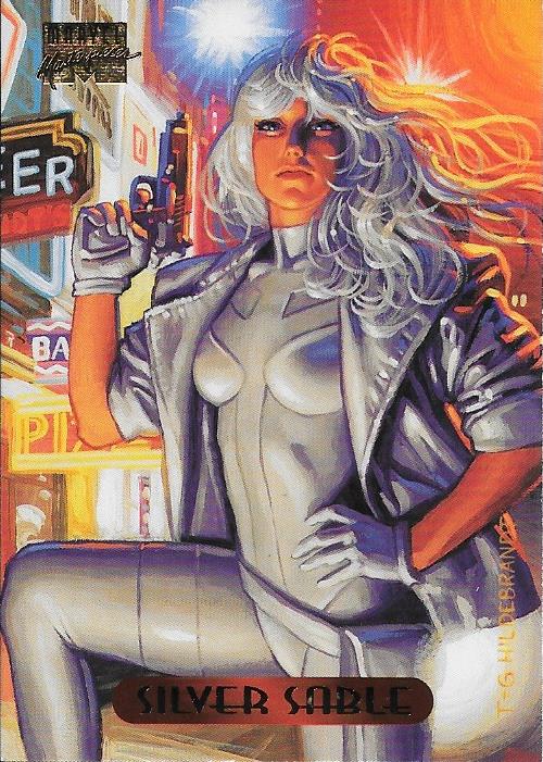 Marvel Masterpiece 1994 Silver Sable #110