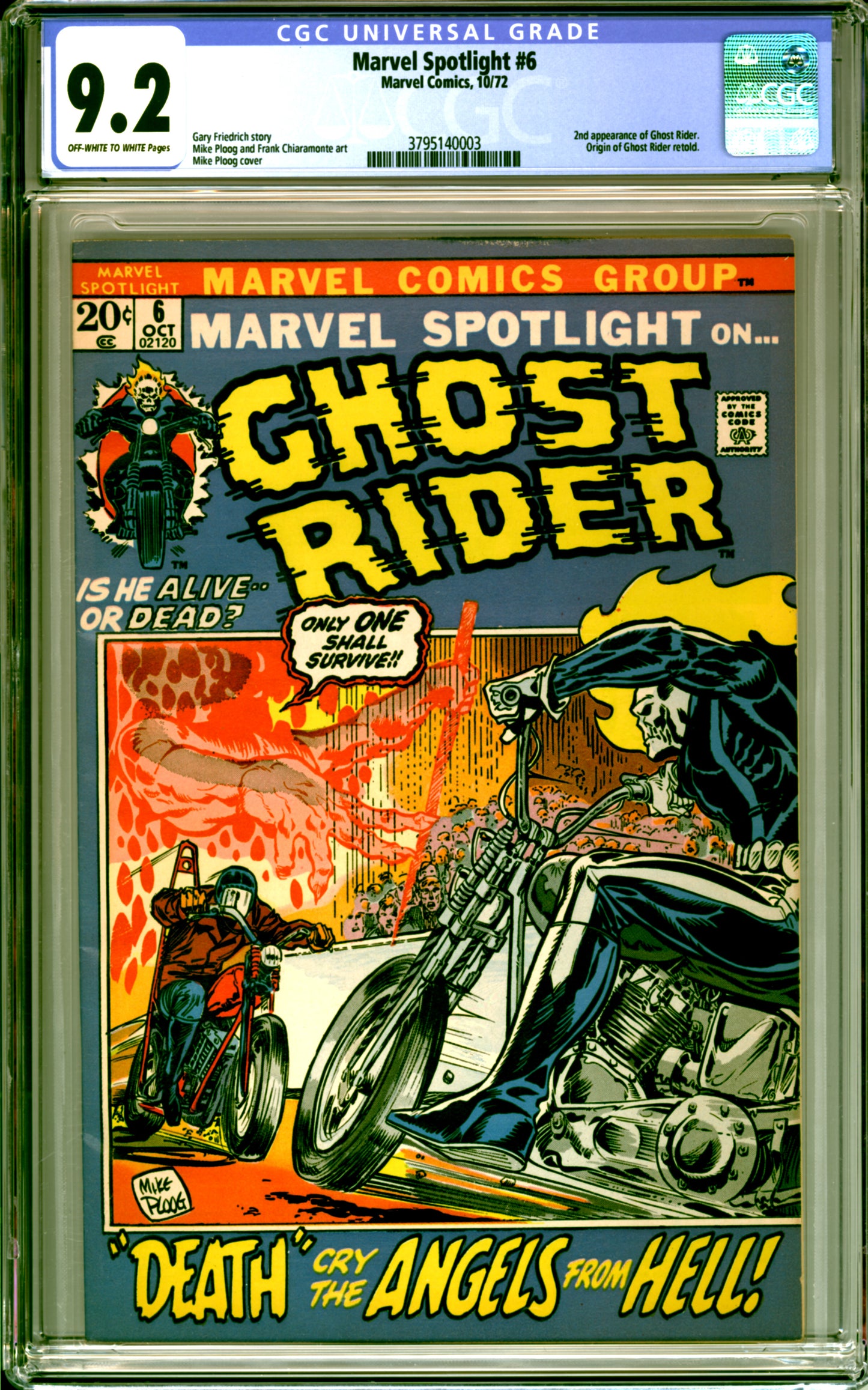 Marvel Spotlight #6 (9.2) "CGC"