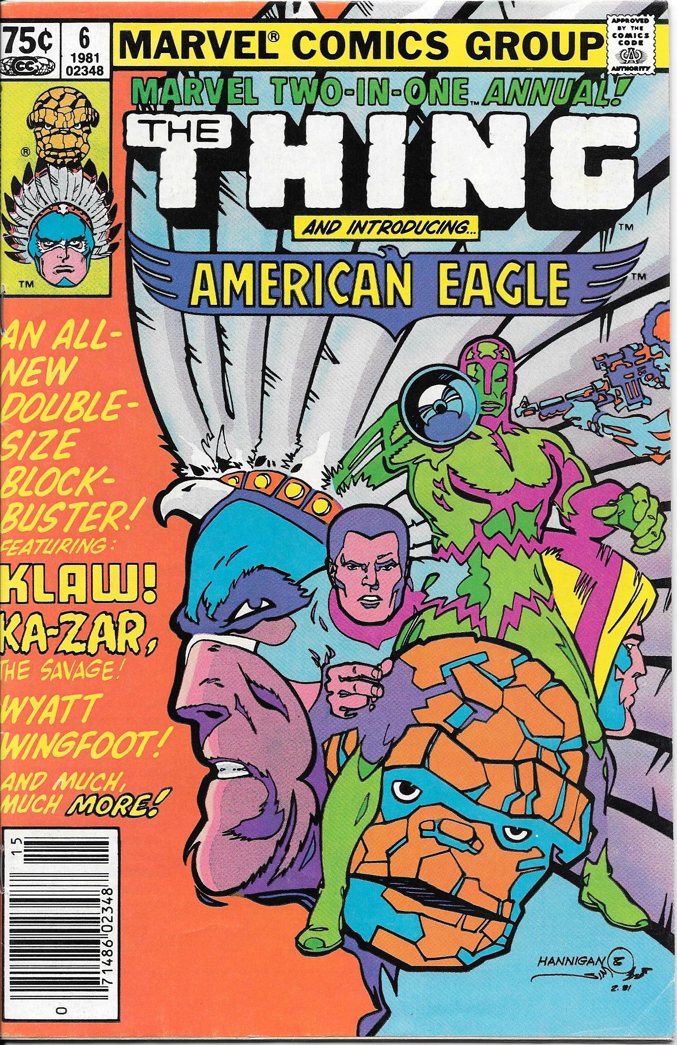 Marvel Two in One #6 VF