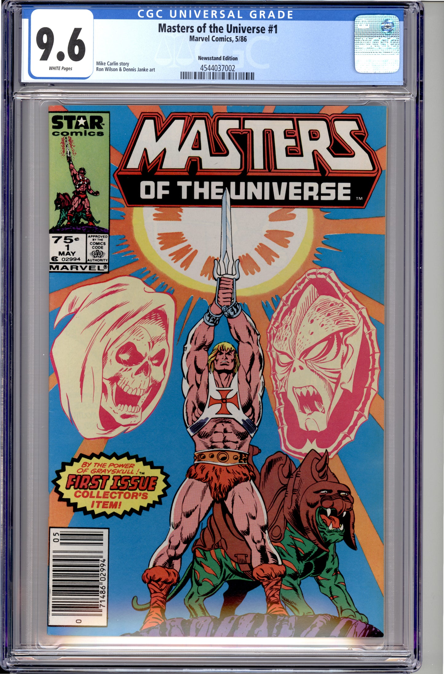 Masters of the Universe #1 (Newsstand) (9.2) "CGC"