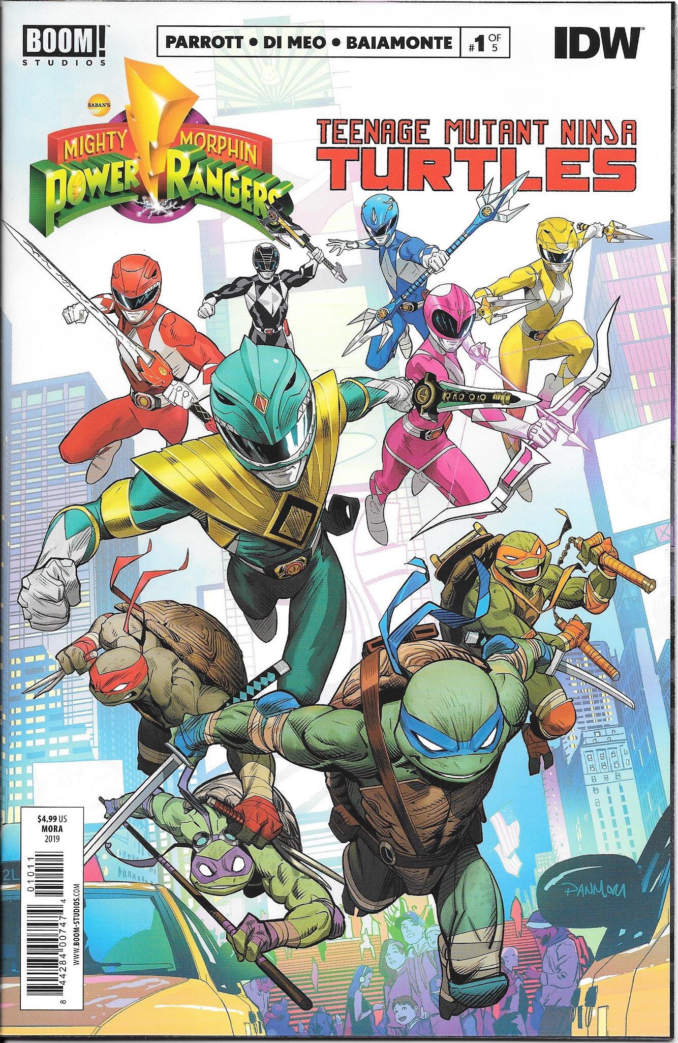 Mighty Morphin Power Rangers/TMNT #1 NM+