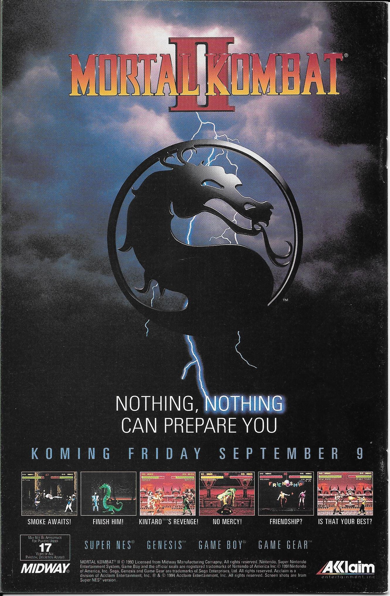 Mortal Kombat Goro Prince of Pain #1 (Newsstand) NM