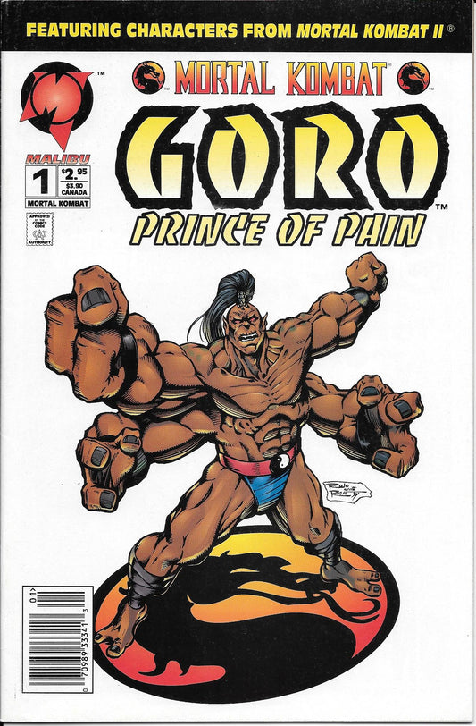 Mortal Kombat Goro Prince of Pain #1 (Newsstand) NM