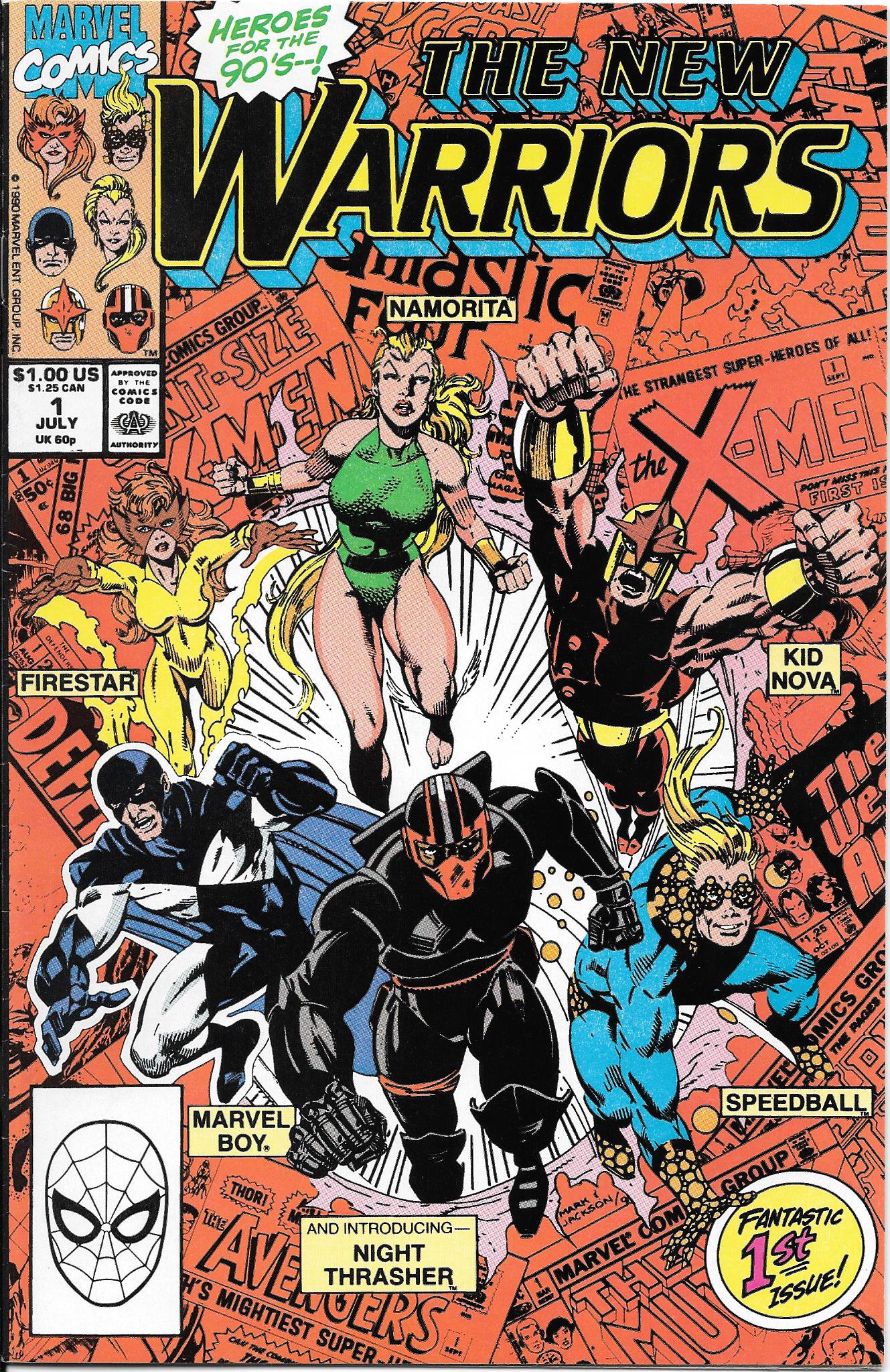New Warriors #1 NM