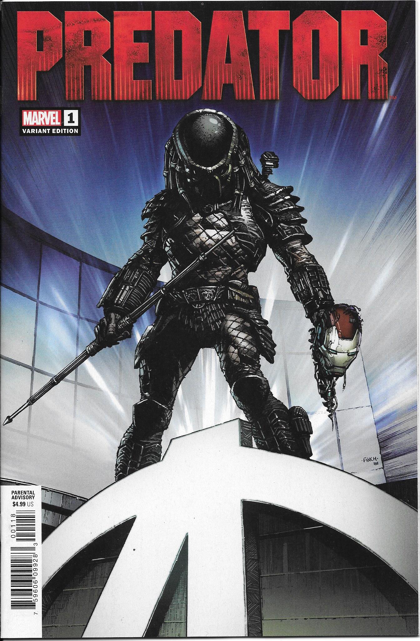 Predator #1 (2022) (David Finch Variant) NM+