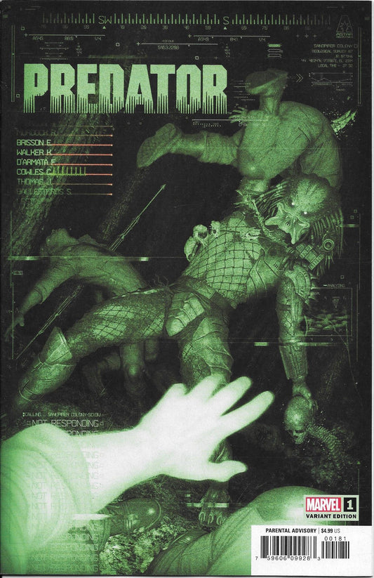 Predator #1 (2022) (Rahzzah Variant) NM+