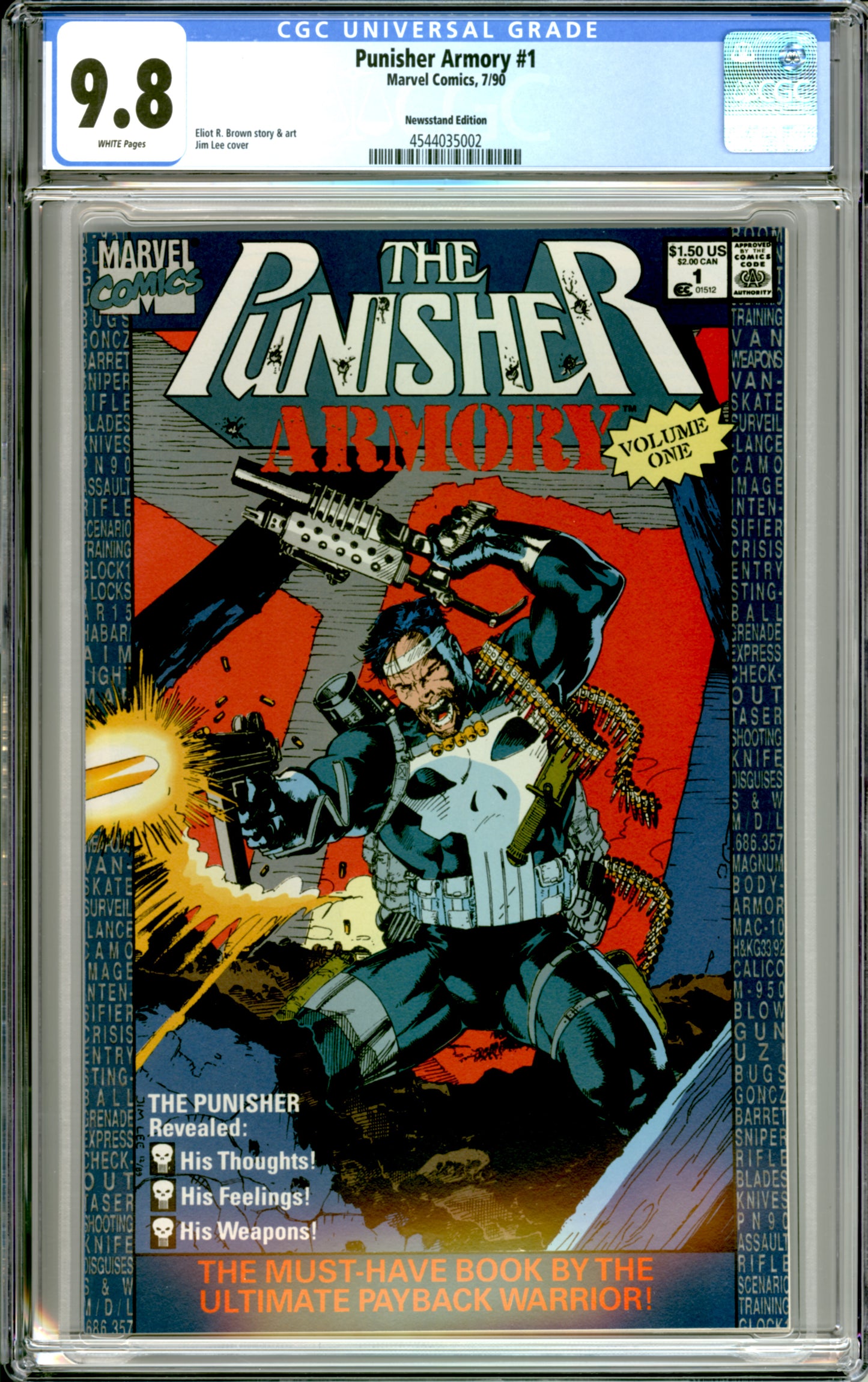 Punisher Armory #1 (Newsstand) (9.8) "CGC"
