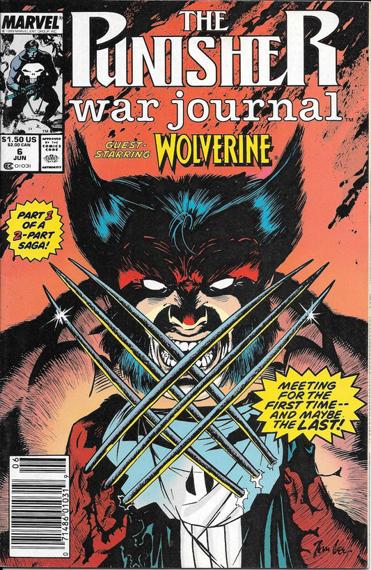 Punisher War Journal #6 (Newsstand) NM