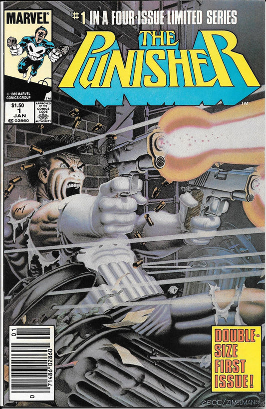 Punisher #1 Limited Series (CPV Newsstand) VF+