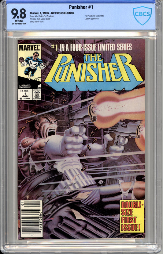 Punisher #1 (Newsstand) (9.8) "CBCS"