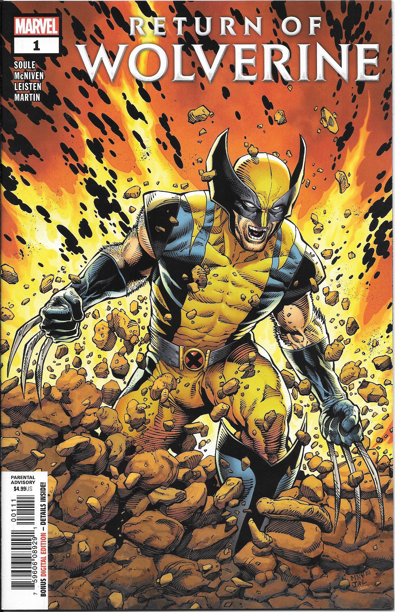 Return of Wolverine #1 NM+