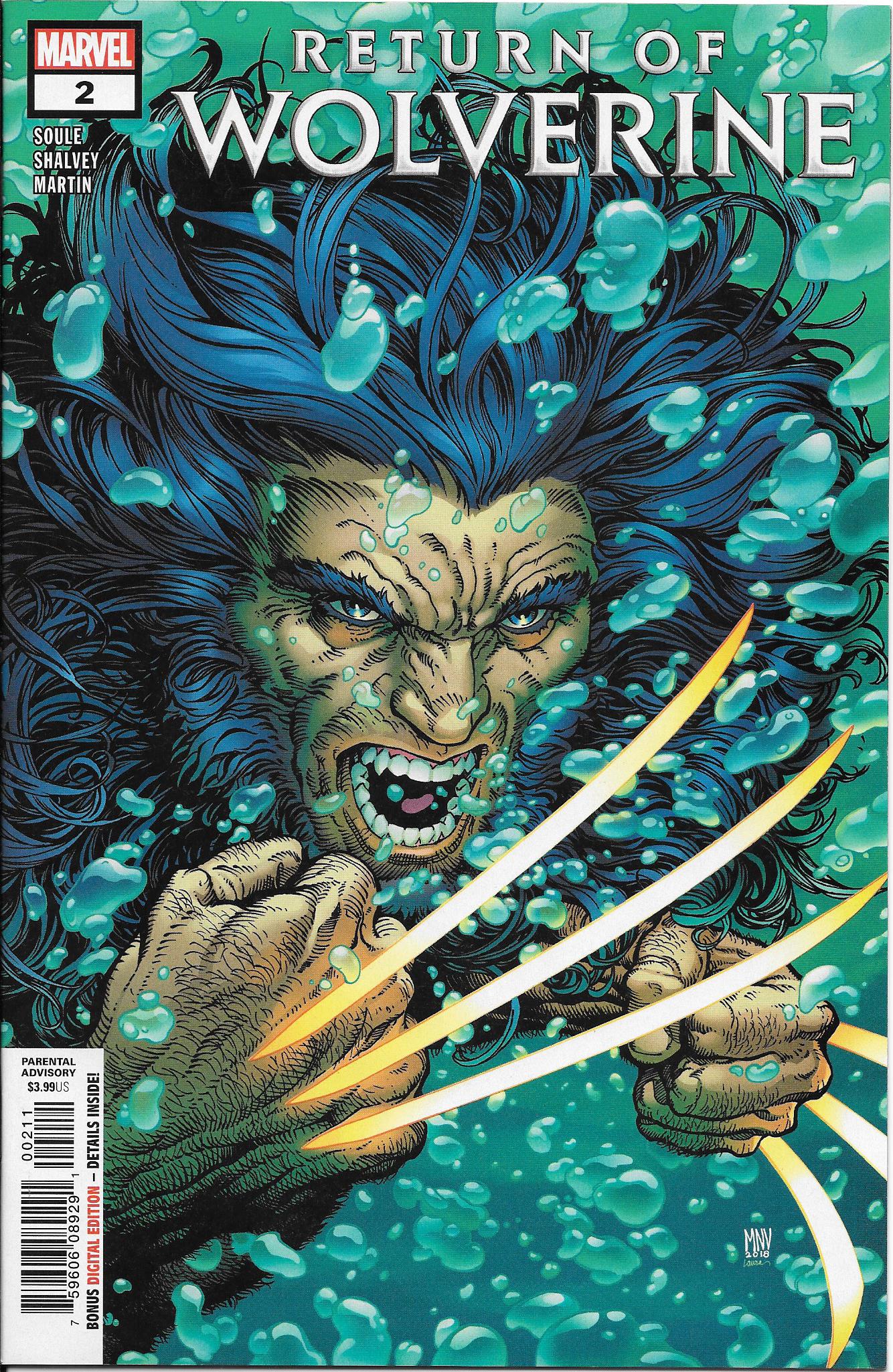Return of Wolverine #2 NM
