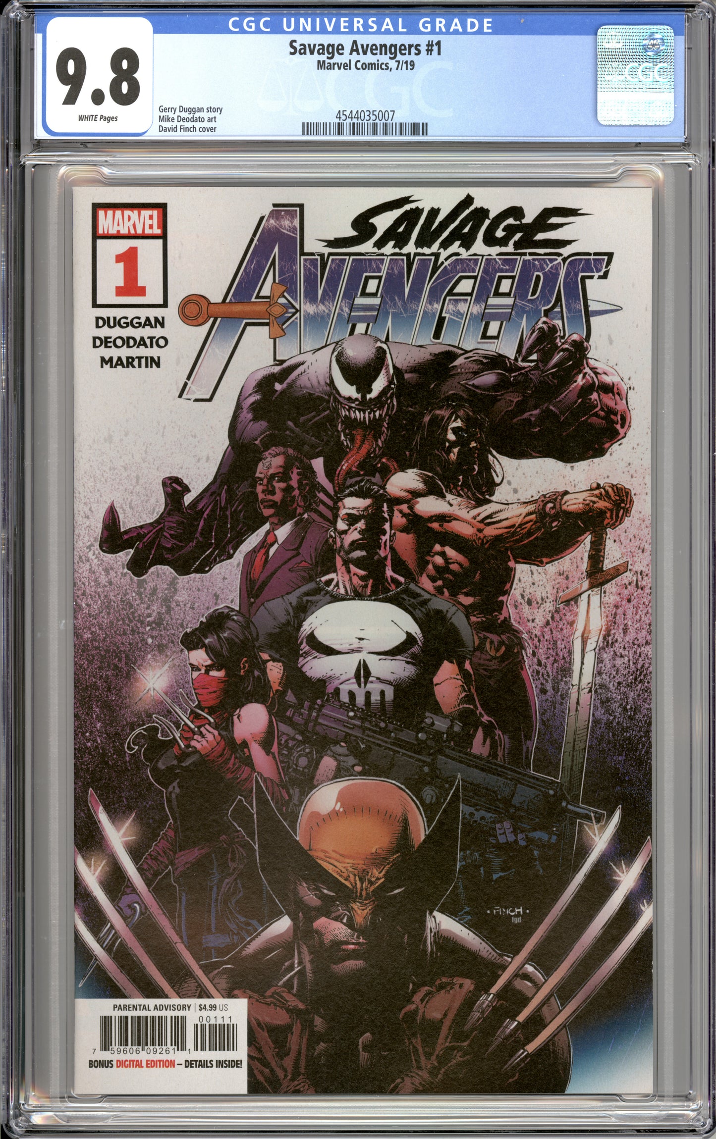 Savage Avengers #1 (9.8) "CGC"