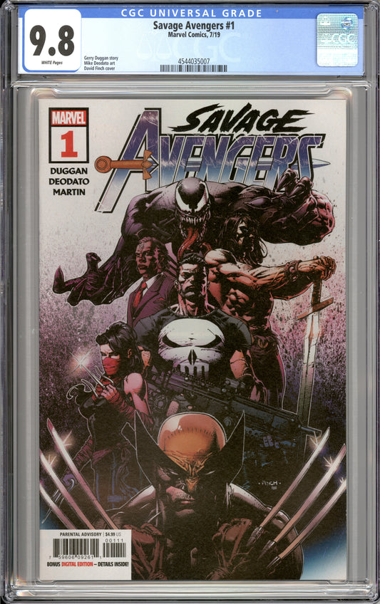 Savage Avengers #1 (9.8) "CGC"
