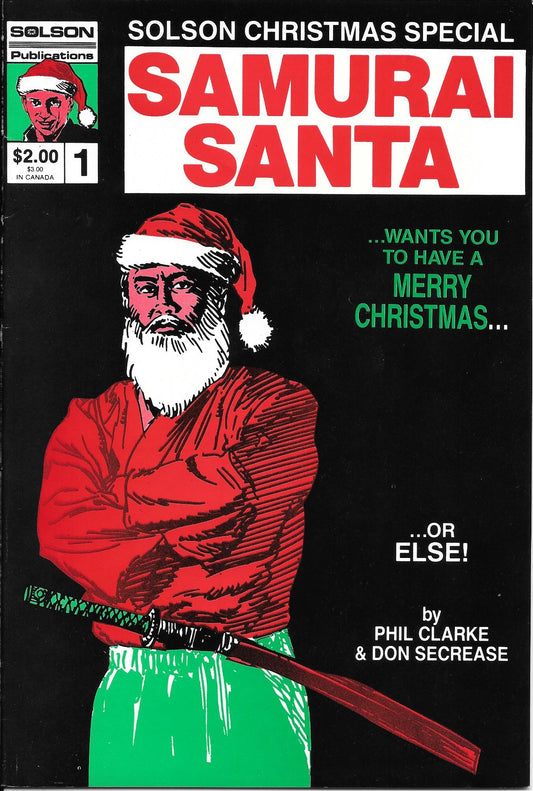 Solson Christmas Special Samurai Santa #1 NM
