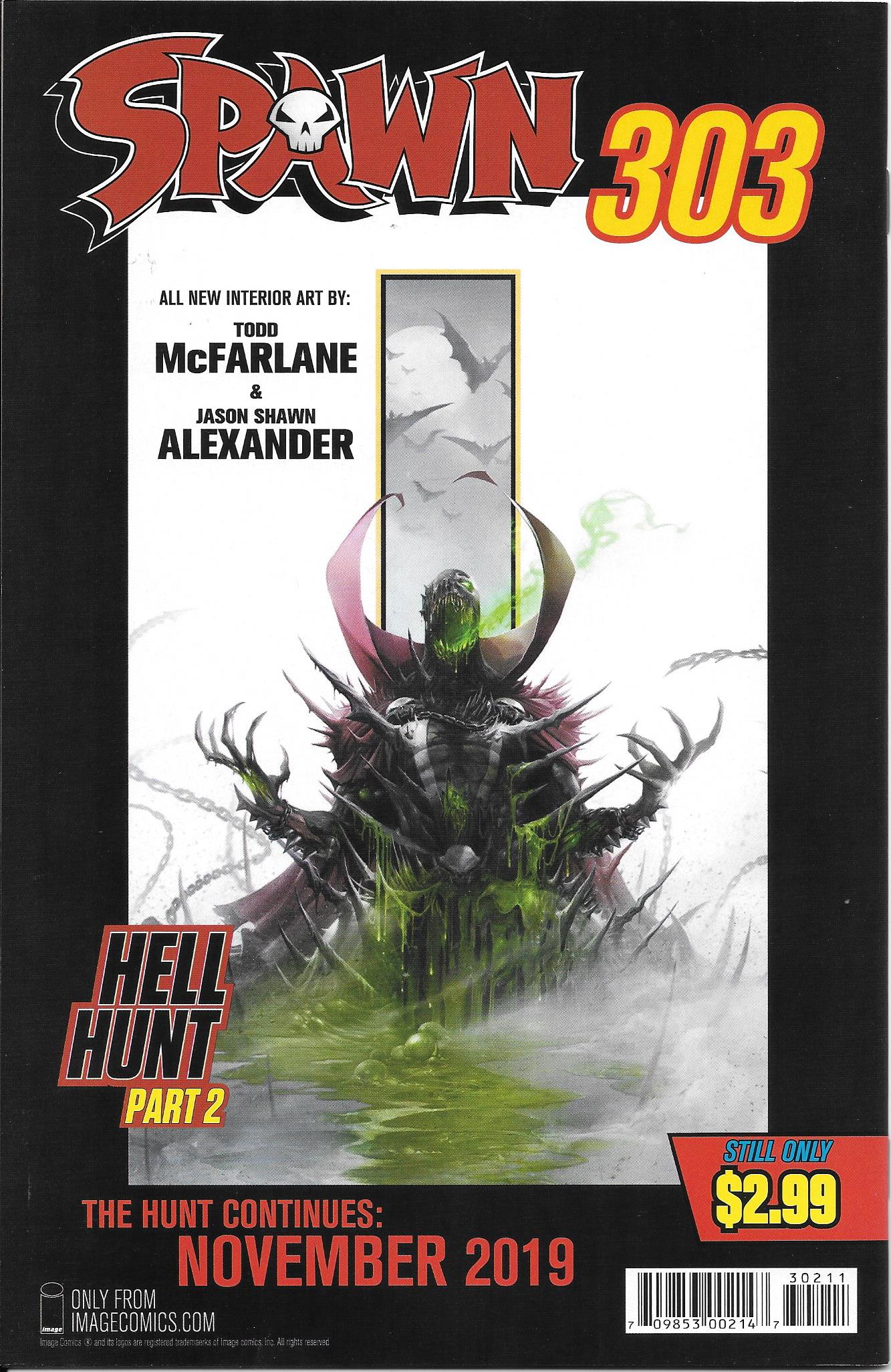 Spawn #302 NM+