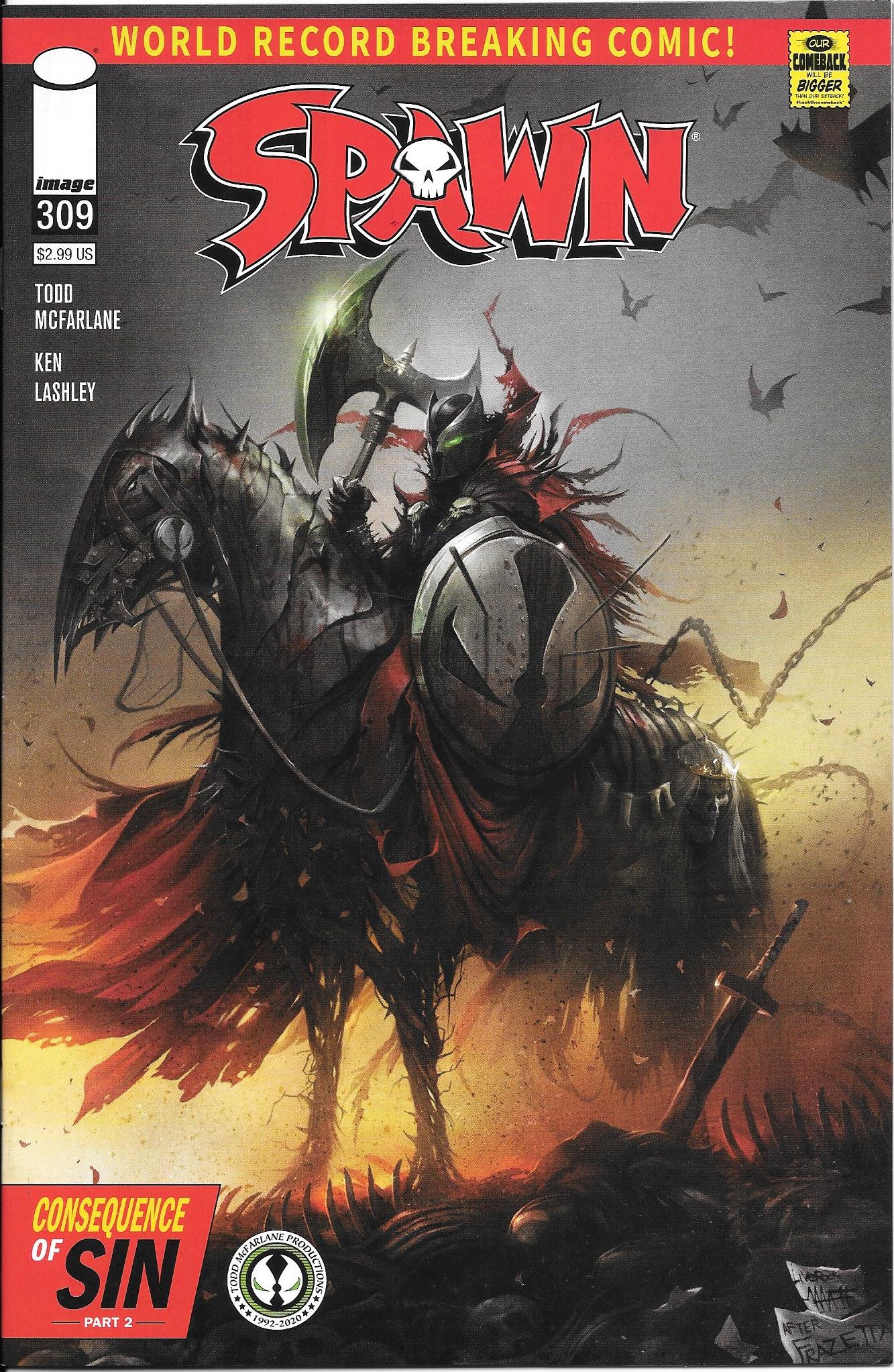 Spawn #309 NM+