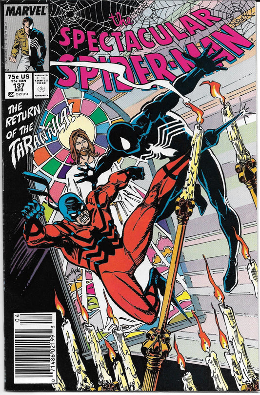 Spectacular Spider-Man #137 (Newsstand) VF