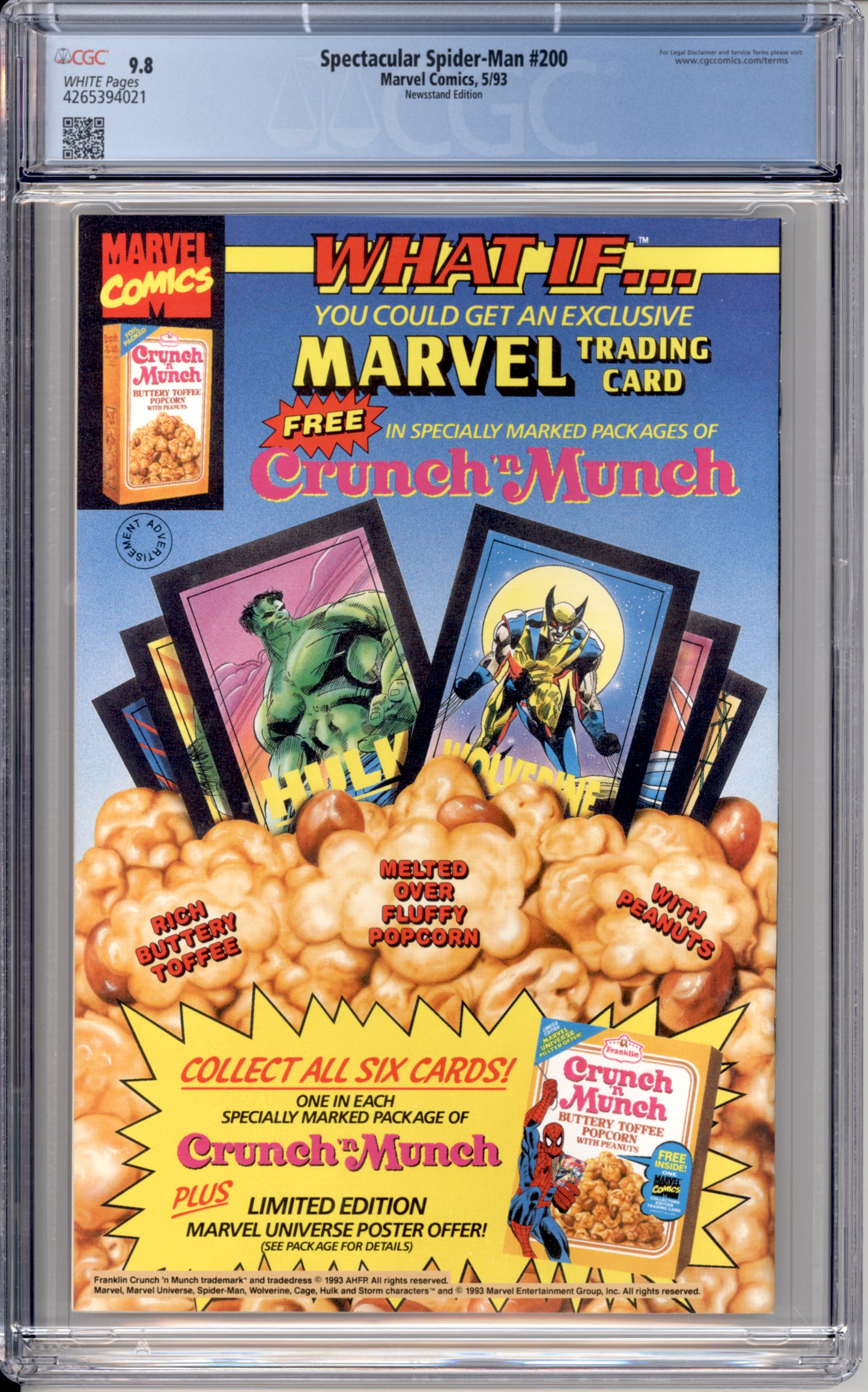 Spectacular Spider-Man #200 (Newsstand) (9.8) "CGC"