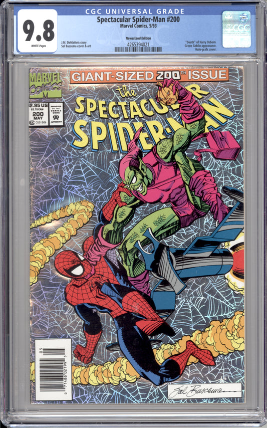 Spectacular Spider-Man #200 (Newsstand) (9.8) "CGC"
