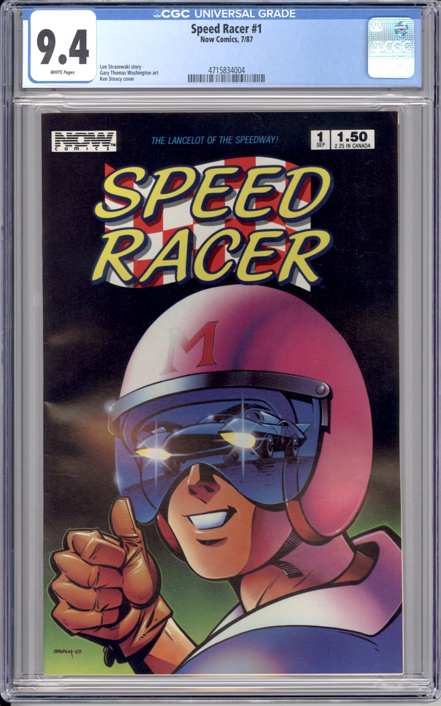Speed Racer #1 (1987) (9.4) "CGC"
