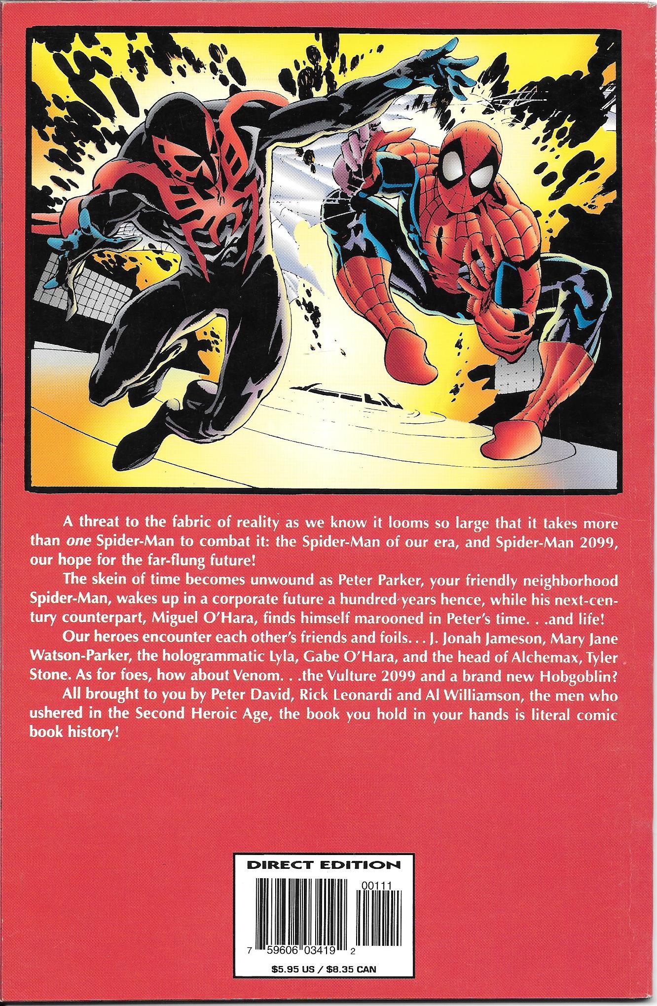 Spider-man 2099 Meets Spider-man NM