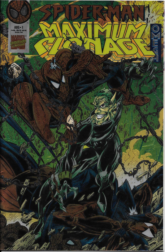 Spiderman Maximum Clonage Omega #1 (Foil) NM