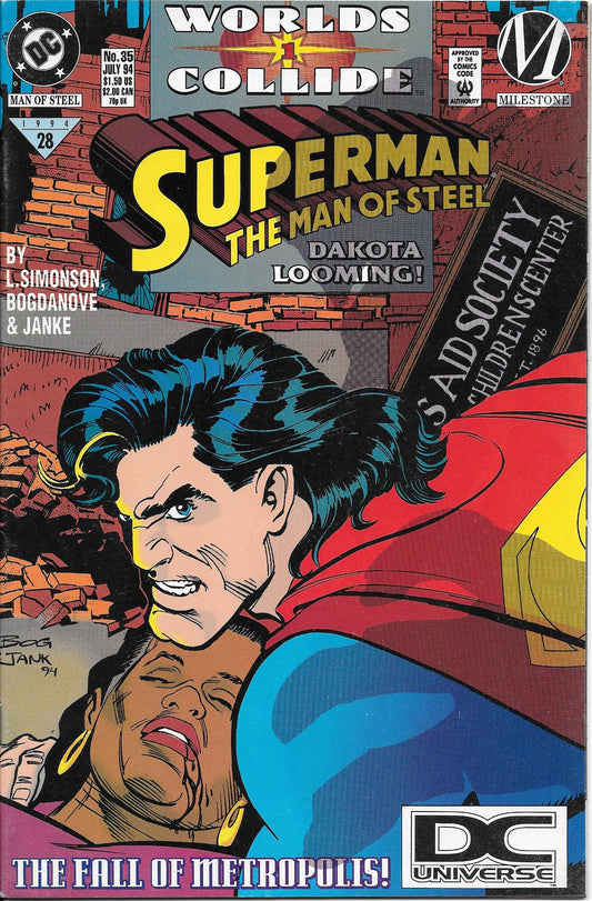 Superman Man of Steel #35 (DC Universe) VF+