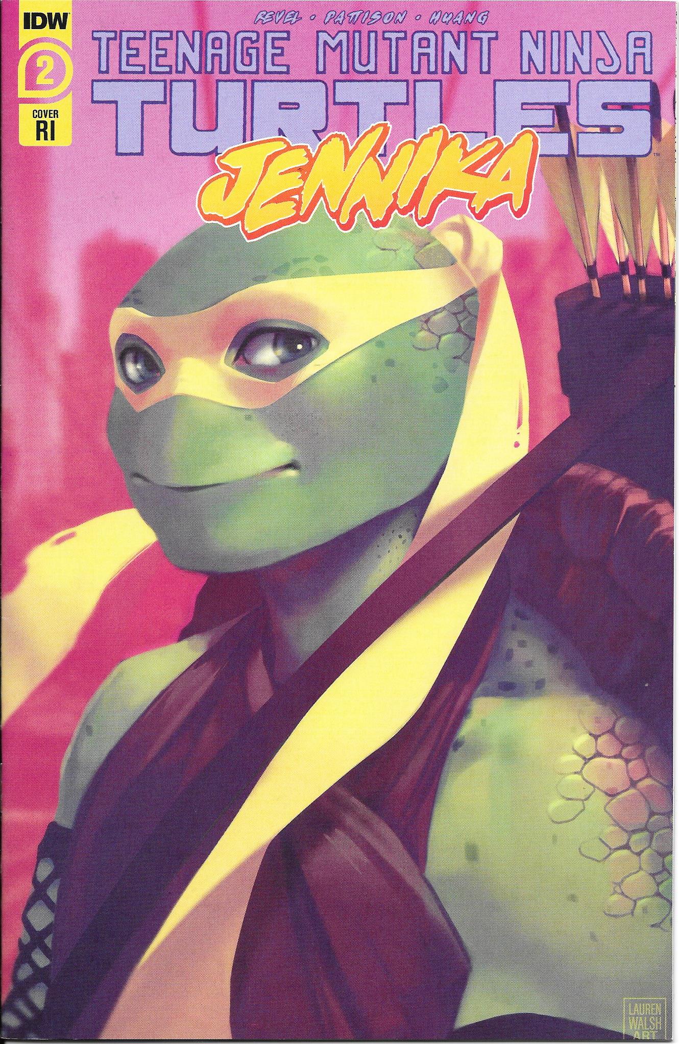 Teenage Mutant Ninja Turtles Jenikka #2 (RI Variant) NM+