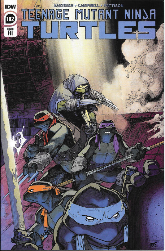 Teenage Mutant Ninja Turtles #102 (RI Variant) NM+