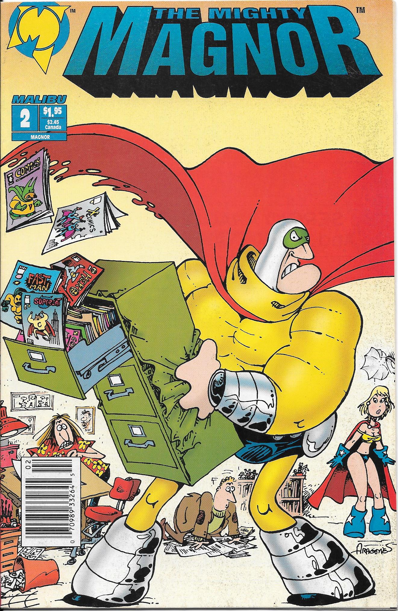 The Mighty Magnor #2 (Newsstand) NM