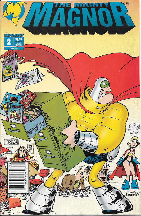 The Mighty Magnor #2 (Newsstand) NM