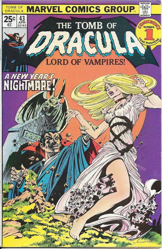 The Tomb of Dracula #43 (Newsstand) NM