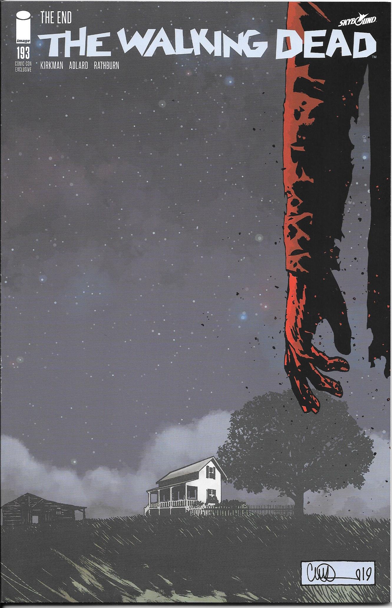 The Walking Dead #193 (SDCC) NM+